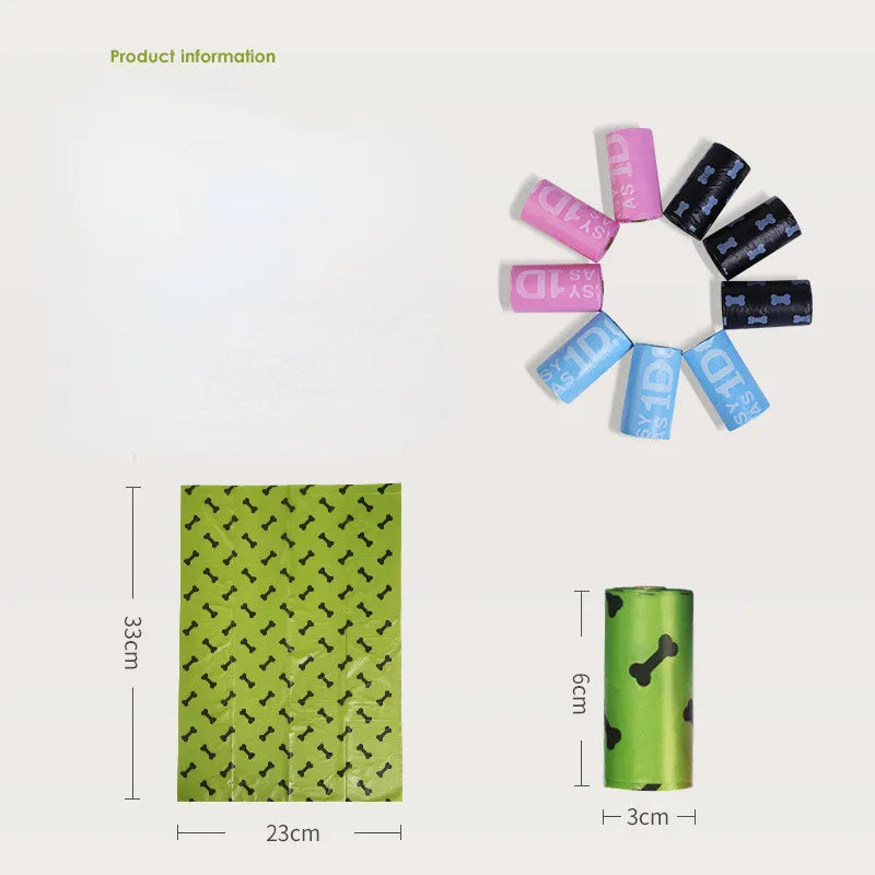 EcoPaws: Biodegradable Poop Bag Set