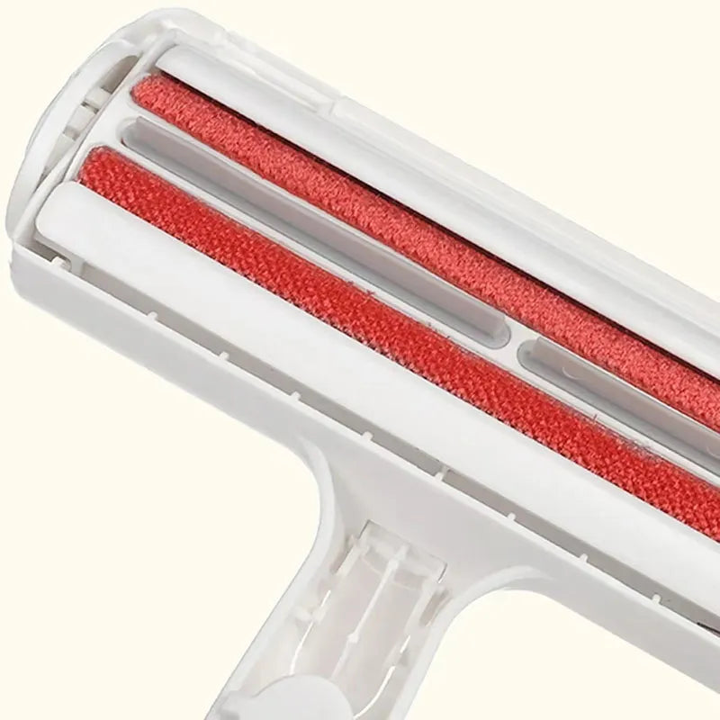 Self-Cleaning Pet Hair Remover Roller - One-Hand Operation for Dogs and Cats