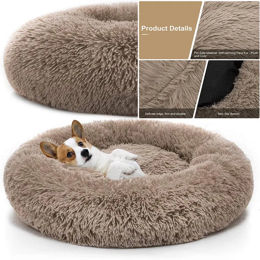 Joyful Tails® Donut pet bed