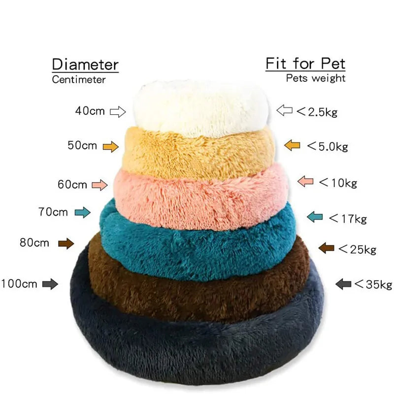 Joyful Tails® Donut pet bed